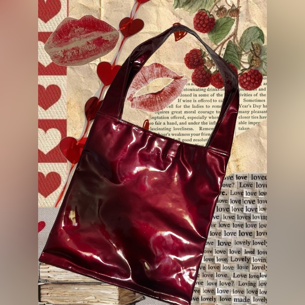 Vintage Gucci Burgundy Tote